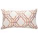 Red Barrel Studio® Gate Throw Pillow 12X20 Polyester/Polyfill/Cotton in Orange | 12 H x 20 W x 5 D in | Wayfair B5107704AFF0442BA769A7FFF8FB7956