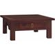 Design In - Table basse,Table de Salon Marron classique 68x68x30 cm Bois d'acajou massif vidaXL