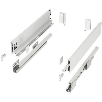 Schubladensystem junker slim weiß h: 84 mm SoftClose bis 40 kg belastbar mit 13 mm schlanken Image