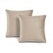 Lush Decor Velvet Solid Decorative Pillow Cover Pair