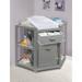 Diaper Corner Baby Changing Table with Hamper and Basket