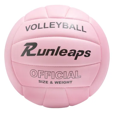 Ballon de volley-Ball rose pour hommes et femmes taille officielle 5 intérieur jeux de plage en