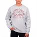 Men's Uscape Apparel Heathered Gray Boston College Eagles Premium Fleece Crew Neck Sweatshirt