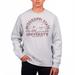 Men's Uscape Apparel Heathered Gray Mississippi State Bulldogs Premium Fleece Crew Neck Sweatshirt