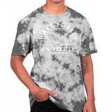 Men's Uscape Apparel Black Wake Forest Demon Deacons Crystal Tie-Dye T-Shirt