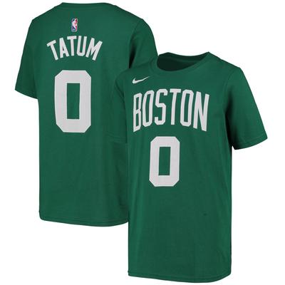 Boston Celtics Nike Icon T-Shirt mit Namen und Nummer – Jugend Image