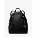 Michael Kors Brooklyn Medium Pebbled Leather Backpack Black One Size