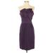 Anthropologie Dresses | Anthropologie Deletta Purple Strapless Dress Size M Purple | Color: Purple | Size: M