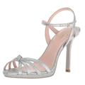 Kate Spade Shoes | Kate Spade New York Florence Heeled Sandals | Color: Silver | Size: Various