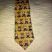 Disney Accessories | Mickey Unlimited Necktie Walt Disney Tie; Mickey Mouse Collectible Necktie | Color: Gold/Tan | Size: Os