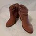 Jessica Simpson Shoes | Jessica Simpson Brown Suede Heel Boots Size 8.5 | Color: Brown | Size: 8.5