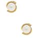 Kate Spade Jewelry | Kate Spade Danity Pave Pearl Stud Earrings | Color: Gold/White | Size: Os