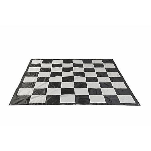 Schachspiel XXXL Giga Schachmatte, Grösse: 262X262Cm, Für Giga Schachset Oder Giga Dameset natur