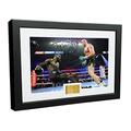 Tyson Fury vs Deontay Wilder 12x8 A4 Autographed Signed Photo Photograph Picture Frame Boxing Gift Poster Colour