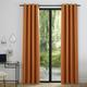 Lot de 2 rideaux occultant orange 140 x 260 cm - Orange