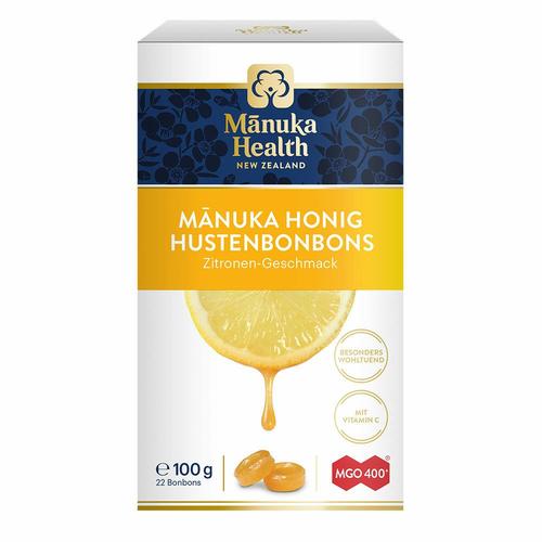 Manuka Health MGO 400+ Lutschbonb.Zitrone 100 g Bonbons
