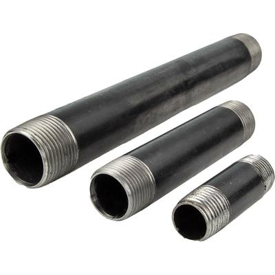Rohrdoppelnippel - Langnippel Stahl schwarz, Typ 23, 3/4 Zoll x 30 mm Image
