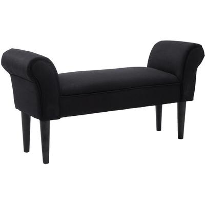 HOMCOM Bettbank, Polsterbank, Sitzbank, Flurbank für Schlafzimmer, bis 130 kg Belastbar, Image