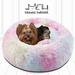 Friends Forever Donut Faux Fur Self Warming Indoor Round Cuddler Synthetic Material, Size 6.0 H x 23.0 W x 23.0 D in | Wayfair PET63DU5479