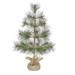 Fraser Hill Farm 3-ft. Farmhouse Fir Christmas Tree with Burlap Bag