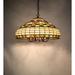Bloomsbury Market Alfornia 8 - Light Unique/Statement Dome Pendant Glass in Brown | 12 H x 23 W x 23 D in | Wayfair