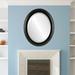 Astoria Grand Reposa Beveled Accent Mirror Wood in Gray | 26.63 H x 22.63 W x 1.125 D in | Wayfair 368D4C003EFC4FBC92C0E48C88D47B1C