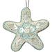 The Holiday Aisle® 6 Starfish Mop & Beads Ornaments Set Fabric in Blue | 3 H x 3 W x 1 D in | Wayfair BAA12A55AAC1418188E4F8214394F40A
