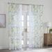 Waverly Blushing Blooms Floral Sheer Rod Pocket Curtain Panel Polyester | 108 H x 50 W in | Wayfair 22716801612