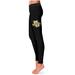 Women's Black Marquette Golden Eagles Thigh Logo Yoga Leggings