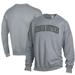 Men's ComfortWash Gray Georgia Southern Eagles Garment Dyed Fleece Crewneck Pullover Sweatshirt