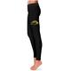 Women's Black Southern Miss Golden Eagles Plus Size Thigh Logo Yoga Leggings