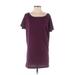 Victoria's Secret Casual Dress: Burgundy Solid Dresses - Women's Size X-Small Petite