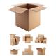 Wellpack Europe Cardboard Packing Moving House Removal Shipping Boxes Pack 5 10 15 20 30 40 50 (10, 190L - XXL Large Cardboard Boxes 30x20x20")