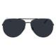 Calvin Klein CKJ21214S Sunglasses, Black/Silver, One Size