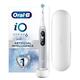 Oral-B iO6 Electric Toothbrushes For Adults, Gifts For Women / Men, 1 Toothbrush Head & Travel Case, 5 Modes with Teeth Whitening, UK 2 Pin Plug, Grey Opal