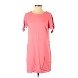 Banana Republic Factory Store Casual Dress - Shift: Pink Solid Dresses - Women's Size X-Small