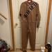 Disney Other | Disney Authentic Nwt Size Small Star Wars Chewbacca Pajama ,Role Play Double Zip | Color: Brown/Silver | Size: Small