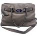 Michael Kors Bags | Michael Kors Hamilton Tangray Leather Cross Body Bag | Color: Gray/Tan | Size: Os