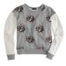 J. Crew Tops | J.Crew Pop Art Crewneck | Color: Gray | Size: M