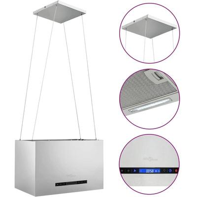 Hängende Inselhaube Touch-Sensor lcd 55 cm Edelstahl Vidaxl Image