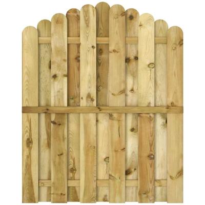 Gartentor Imprägniertes Kiefernholz 100x125 cm - Vidaxl Image