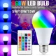 Ampoule LED RGBW magique 15W 10W 5W lampe RGB à intensité variable lampe à couleur changeante