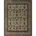 Fine Vintage Distressed Jovanni Ivory/Lt. Green Rug - 9'6" x 12'0"