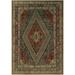 Semi-Antique Sammy Grey/Red Rug - 6'9" x 9'6"