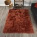 Orange 120 W in Area Rug - House of Hampton® Petrey Handmade Paprika Area Rug Polyester | Wayfair 97A20C9B9242479FA6B22201F866665C