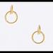 J. Crew Jewelry | J.Crew Good Circle Drop Earrings | Color: Gold | Size: Os