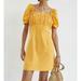 Anthropologie Dresses | Anthropologie Forever That Girl Gathered Puff Sleeve Mini Dress Sz S Nwt (H | Color: Red | Size: S