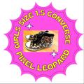 Converse Shoes | Girls Size 1.5 Converse High Tops | Color: Brown/Pink | Size: 1.5bb