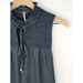 Free People Tops | Free People Ruffle Me Up Black Sleeveless Tank Top | Color: Black | Size: M