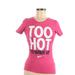 Nike Tops | 4/$20. Nike Too Hot To Warm Up Short Sleeve T-Shirt | Color: Black/Pink | Size: S